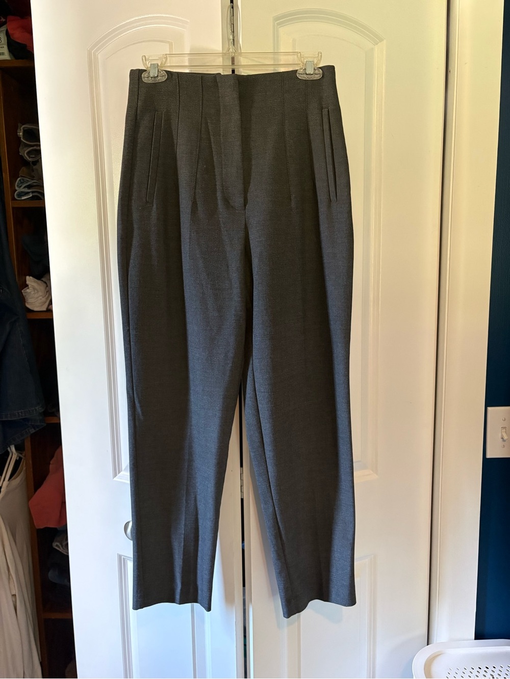 Classic Zara Gray High Waisted Pants
